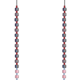 Miyuki Size 5/0 Triangle Necklace Instructions